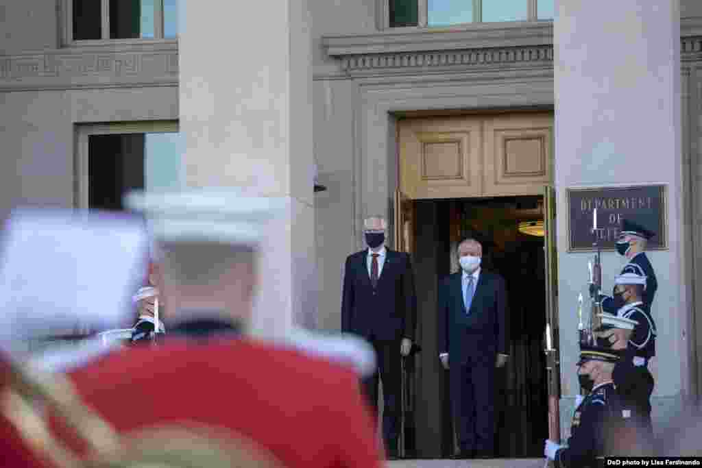 AQSh-O'zbekiston: Pentagon, 19-noyabr, 2020