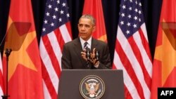 美国总统奥巴马在河内的国家会议中心讲话（2016年5月24日）