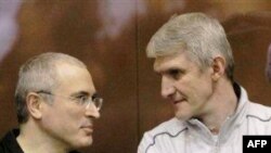 Михаил Ходорковский и Платон Лебедев