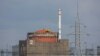 Una vista de la central nuclear ucraniana de Zaporiyia, controlada por Rusia, desde principios de la guerra, el 15 de junio de 2023.
