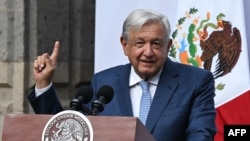 El presidente de México, Andrés Manuel López Obrador, durante un evento en el Palacio Nacional en la Ciudad de México, el 11 de junio de 2024.