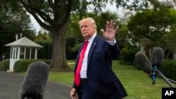Le président Donald Trump, le 17 juillet 2019 à Washington.