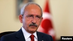 Turkey's main opposition Republican People's Party (CHP) head Kemal Kilicdaroglu in Ankara, April 4, 2014. 