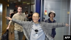 刘晓波病逝一周年回顾，刘霞前往德国（55图）