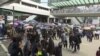 示威者周二再度發起行動 香港多地爆發激烈衝突 