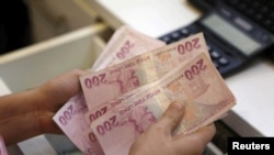 یک صرافی در استانبول