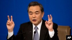중국의 왕이 외교부장 (자료사진)