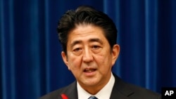 日本首相安倍晋三(资料照片)