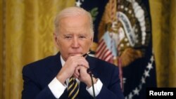U.S. President Joe Biden hosts the National Governors Association at the White House