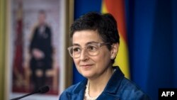 En su primera visita oficial a Naciones Unidas, la líder de la diplomacia de España, Arancha González Laya, no pudo evitar hablar de la situación en Venezuela y la controversia generada por la vicepresidenta del gobierno de Nicolás Maduro. 
