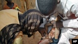 Ana ba yaro maganin cutar polio
