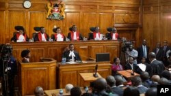 Le cour suprême kényane, à Nairobi, le 1er septembre 2017.