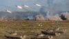 FILE - The armed forces of the Russian Federation and the Republic of Belarus participate in Zapad-2021 training excercises in Russia's Nizhny Novgorod region in this Sept. 11, 2021, photo released by the Russian Defense Ministry Press Service.
