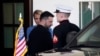 Ukraine's President Volodymyr Zelenskyy departs the White House in Washington, Feb. 28, 2025. 