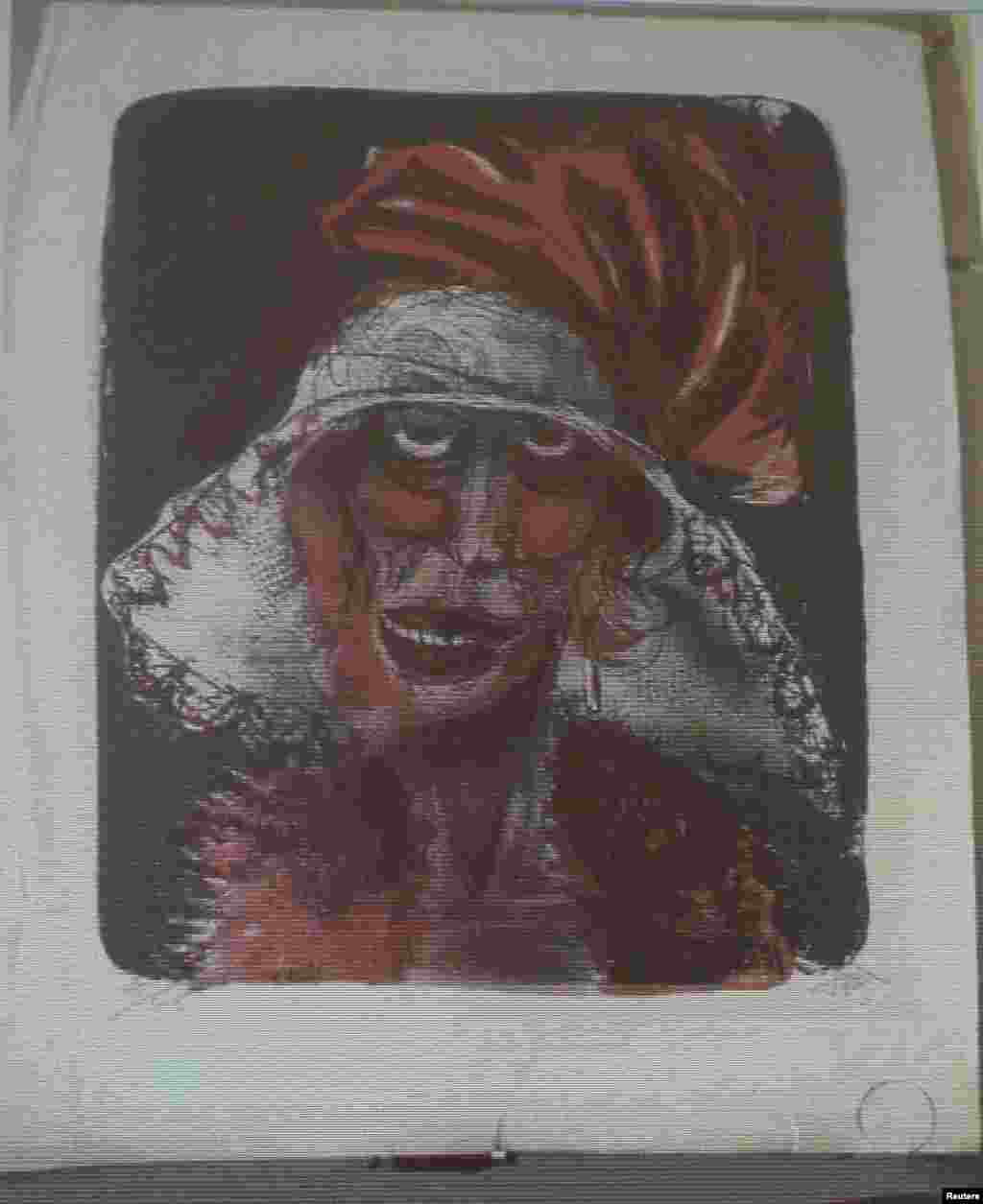 A painting by German artist Otto Dix that was found in a Munich apartment in 2011.