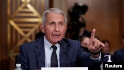 El Dr. Anthony Fauci, el principal especialista en enfermedades infecciosas de EE. UU, durante una audiencia en el Congreso el 20 de julio de 2021.