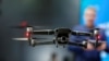 资料照：2019年拉斯维加斯消费电子展上的一架大疆“御”Mavic 2 Zoom无人机。(2019年1月9日)