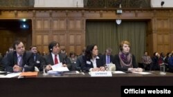 Представники інтересів України на слуханні в Міжнародному суді, фото 7 березня 2017 року