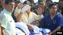El cabecilla del grupo Sendero Luminoso fue detenido y según autoridades del gobierno tiene heridas de gravedad.