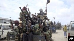 Al-Shabab jangarilari, Mogadishu, Somali.