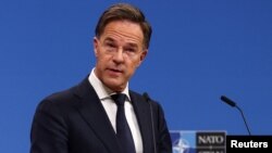 Генеральний секретар НАТО під час пресконференції у Брюсселі