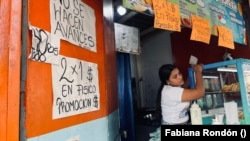 The existence of two exchange rates in Venezuela has led to challenges for the country's merchants. [Photo: Fabiana Rondón]
