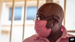 Paul Rusesabagina, qui a inspiré le film "Hotel Rwanda", à Kigali, Rwanda, le 25 septembre 2020. 