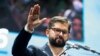 Le président élu du Chili, Gabriel Boric, célèbre avec ses partisans après avoir remporté l'élection présidentielle à Santiago, au Chili, le 19 décembre 2021. 