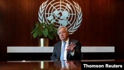 La celebración del 75 aniversario de la ONU, el lunes 21 de septiembre de 2020, tiene lugar previo a la reunión anual de líderes mundiales que comienza el martes.