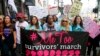Hundreds in Hollywood March Against Sexual Harassment 