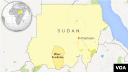 Peta wilayah Sudan.