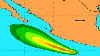 Se intensifica el huracán Dora