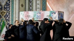 تشییع جنازه رئیسی.