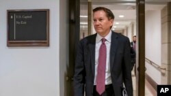 Inspektur Jenderal Komunitas Intelijen AS, Michael Atkinson, di Gedung Capitol, Washington, D.C. (Foto: dok).