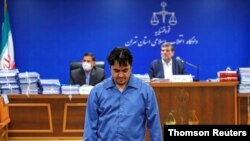 روح الله زم در دادگاهی به ریاست قاضی تحت تحریم آمریکا، صلواتی