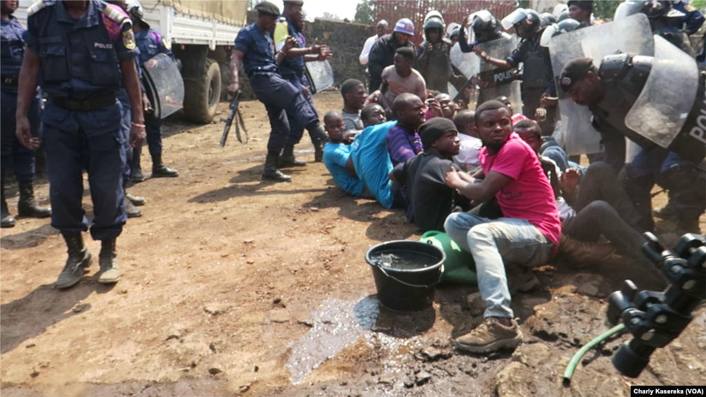 Yan sanda sun kama wasu masu zanga zanga a RDC, ranar Litinin 31 watan Yuli na shekarar 2017 