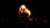 Une explosion après une frappe aérienne israélienne, à Gaza, le 12 novembre 2018. Reuters