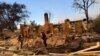 Rumah warga Indonesia, Endah Redjeki, hangus akibat kebakaran hutan di Los Angeles (dok: Endah Redjeki)