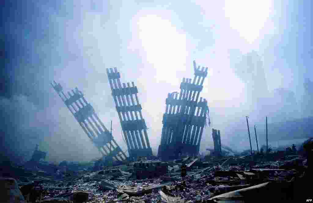 September 11 Attacks - September 11, 2001 Nearly 3,000 people were killed when al-Qaida terrorists hijacked four commercial airplanes in coordinated suicide attacks on September 11, 2001. The first of two jetliners struck the World Trade Center in New York City, with both towers collapsing later that morning. The Pentagon, the headquarters of the U.S. military, was struck by a third plane while a fourth hijacked jetliner crashed in a field in Shanksville, Pennsylvania after passengers tried to take control of the plane, preventing it from possibly reaching another target in Washington. The 19 hijackers, most of whom were from Saudi Arabia, were carrying out a plan by al-Qaida, led at the time by Osama bin Laden.