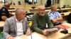 На обвинителната клупа покрај Љупчо Палевски - Палчо се и Боре Видевски, Велибор Манев, Влатко Кешишов, како и таткото на убиената Вања Ѓорчевска, Александар Ѓорчевски