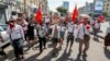 Explainer: How Are the Myanmar Protests Being Organized?
