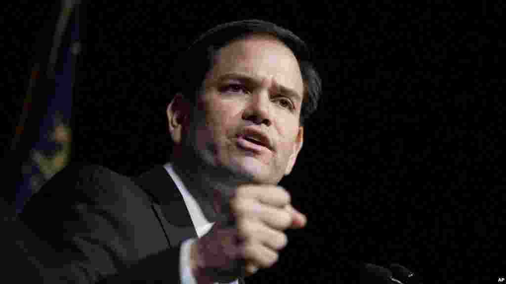 Marco Antonio Rubio est sénateur de Floride depuis Janvier 2011. 
