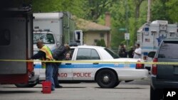 Une scène de crime à Chicago