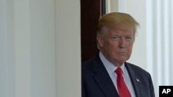 FILE - President Donald Trump at the White House. 