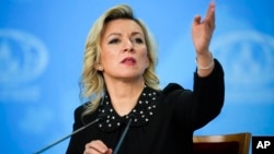 Mariya Zaxarova, Rusiya Xarici İşlər Nazirliyinin sözçüsü