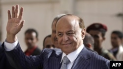 Presiden Yaman, Abd-Rabbu Mansour Hadi, di Sana'a. (Foto: Dok)
