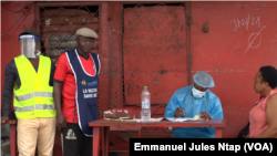 Une équipe du programme élargi de vaccination déployé au quartier Melen à Yaoundé, le 07 juillet 2021.