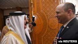 دیدار رهبران اسرائيل و بحرین