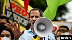 El líder opositor venezolano Juan Guaidó es reconocido por EE. UU. y otros muchos países como el presidente interino de Venezuela.