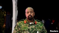 Luteni Jenerali Muhoozi Kainerugaba, Mkuu wa jeshi la Uganda. (FILE PHOTO:)
